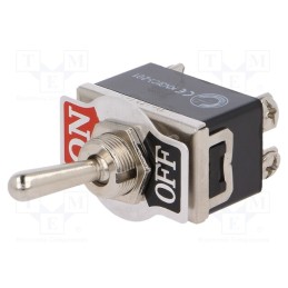 1 pcs x - KN3(C)201AA1 - Switch: toggle, Pos: 2, DPST, ON-OFF, 10A/250VAC, Leads: M3 screws