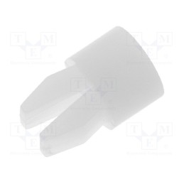 100 pcs x ESSENTRA - MSNE-3-01 - Assembly stud, polyamide, L: 4.8mm, assembly hole,snap fastener