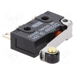 1 pcs x OMRON OCB - D2SW-3L2H - Microswitch SNAP ACTION, 3A/125VAC, 3A/30VDC, SPDT, ON-(ON), IP67
