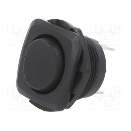 1 pcs x SWITCH COMPONENTS - RB1-1F-DC-2-B - ROCKER, SP3T, Pos: 3, ON-OFF-ON, 10A/28VDC, black, none, Body: black