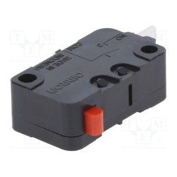 1 pcs x OMRON OCB - D3V163A4 - Microswitch SNAP ACTION, 16A/250VAC, without lever, SPST-NO
