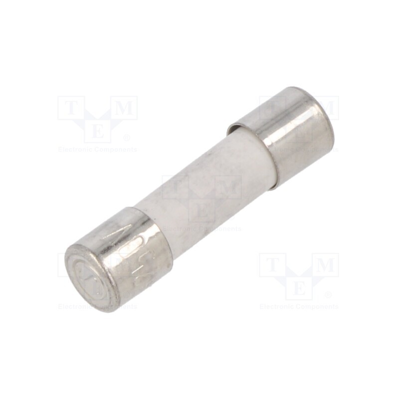10 pcs x SIBA - 172200.3,15 - Fuse: fuse, time-lag, 6.3A, 250VAC, ceramic,cylindrical, brass