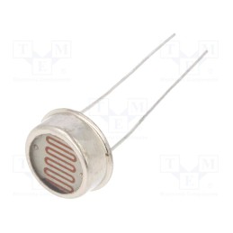 1 pcs x Token - PGM1200-MP - Photoresistor, 250mW, 2÷5kΩ, 560nm, THT, 250VDC, ØLED: 12mm