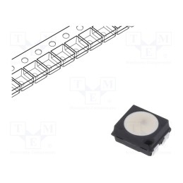 1 pcs x BROADCOM (AVAGO) - ASMB-BTE1-0B332 - LED, SMD, 3528,PLCC4, RGB, 3.5x2.8x1.9mm, 110°, 20mA, 78/90/90mW