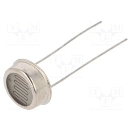 1 pcs x Token - PGM1202-MP - Photoresistor, 250mW, 8÷20kΩ, 560nm, THT, 250VDC, ØLED: 12mm