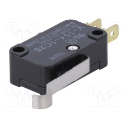 1 pcs x OMRON OCB - V1541C25 - Microswitch SNAP ACTION, 15A/250VAC, SPDT, ON-(ON), Pos: 2, IP40