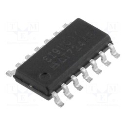 1 pcs x VISHAY - SFH6916 - Optocoupler, SMD, Ch: 4, OUT: transistor, Uinsul: 3.75kV, Uce: 70V