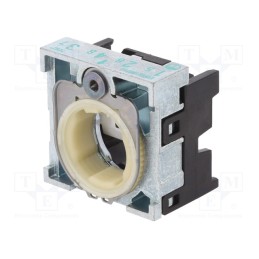 1 pcs x SIEMENS - 3SU1550-0BA10-0AA0 - Mounting unit, 22mm, 3SU1.5, front fixing, SIRIUS ACT