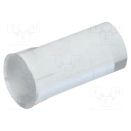 1 pcs x BIVAR - PLPC3-250 - Fiber for LED, round, Ø3.3mm, Front: flat, straight