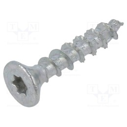 100 pcs x BOSSARD - 3373527 - Screw, for wood, 4.5x25, Head: countersunk, Torx®, TX20, WIROX®