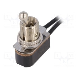 1 pcs x SCI - R13-36A3-11-HPR - Switch: toggle, Pos: 2, SPST, ON-OFF, 3A/250VAC, Leads: leads 150mm