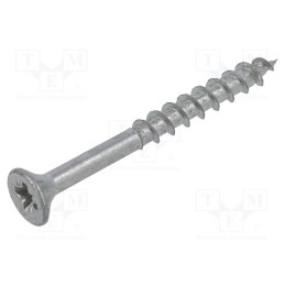 100 pcs x BOSSARD - 1347462 - Screw, for wood, 4x40, Head: countersunk, Pozidriv, PZ2, zinc, SPAX®