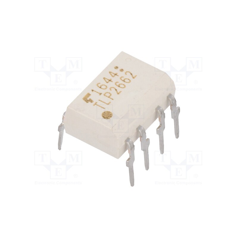 1 pcs x TOSHIBA - TLP2662(F) - Optocoupler, THT, Ch: 2, OUT: open collector, Uinsul: 5kV, 10Mbps