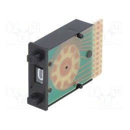 1 pcs x - Encoding switch, DEC/BCD, Pos: 10, 46x10x30.5mm, 100mA, max.50VAC