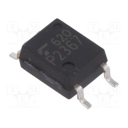 1 pcs x TOSHIBA - TLP2367(E(O - Optocoupler, SMD, Ch: 1, OUT: totem pole, 3.75kV, 50Mbps, SO6
