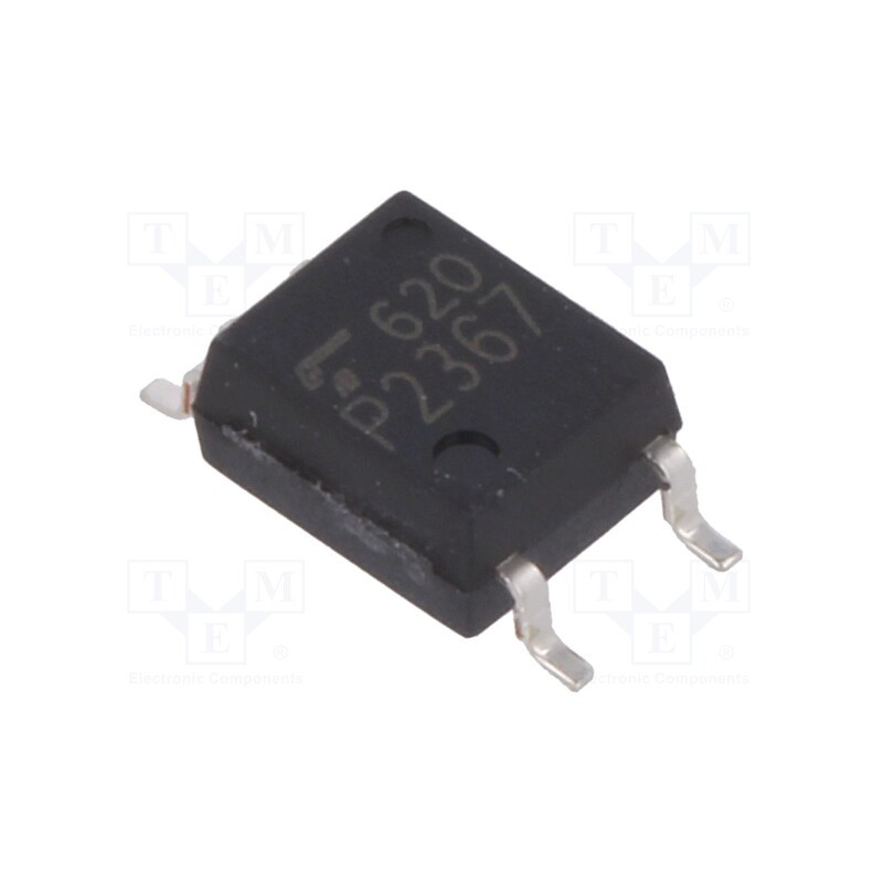 1 pcs x TOSHIBA - TLP2367(E(O - Optocoupler, SMD, Ch: 1, OUT: totem pole, 3.75kV, 50Mbps, SO6