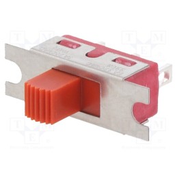 1 pcs x C&K - 1101M1S3ZQE3 - Switch: slide, Pos: 2, SPDT, 3A/250VAC, 6A/28VDC, ON-ON, on panel