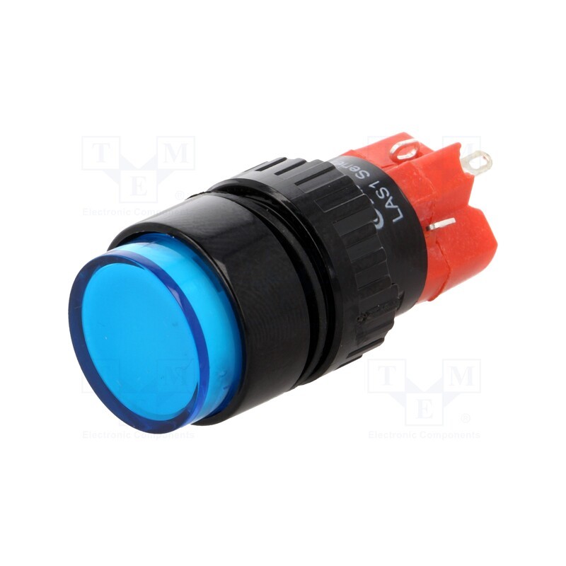 1 pcs x ONPOW - LAS1Y-11/B/24V-IP40 - Switch: push-button, Pos: 2, SPDT, 3A/220VAC, 2A/24VDC, ON-(ON)