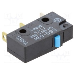 1 pcs x OMRON OCB - SSG-01H - Microswitch SNAP ACTION, 0.1A/125VAC, 0.1A/30VDC, without lever