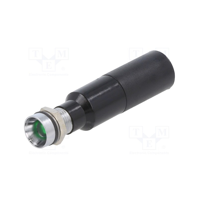 1 pcs x CML INNOVATIVE TECHNOLOGIES - 19500431 - Indicator: LED, recessed, green, 230VAC, Ø8mm