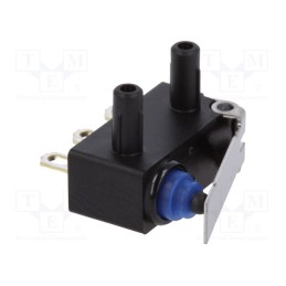 1 pcs x OMRON OCB - D2HW-BR211H - Microswitch SNAP ACTION, 0.1A/125VAC, 2A/12VDC, with lever, SPDT