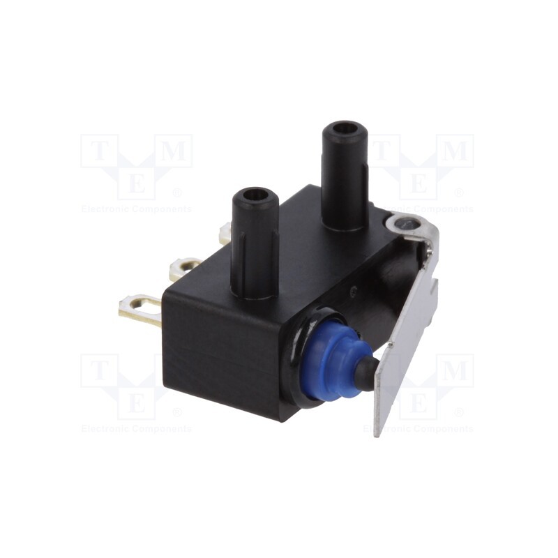1 pcs x OMRON OCB - D2HW-BR211H - Microswitch SNAP ACTION, 0.1A/125VAC, 2A/12VDC, with lever, SPDT