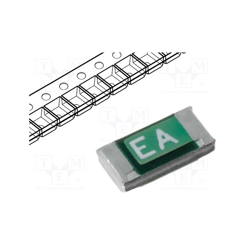 10 pcs x ECE - SN010-60 - Fuse: PTC polymer, 100mA, 1206
