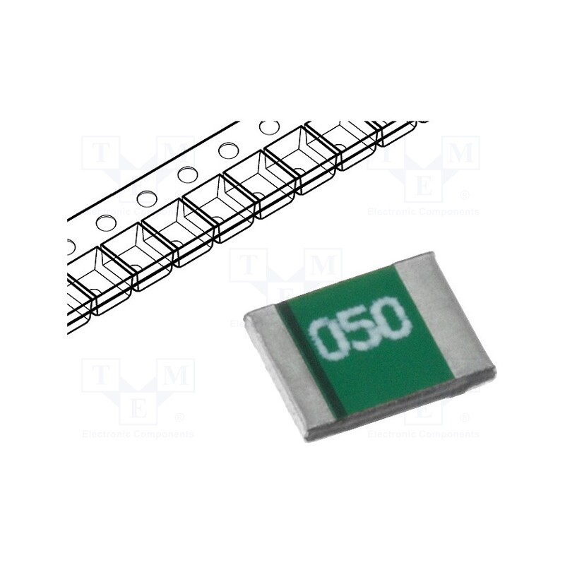 10 pcs x ECE - SM050-16 - Fuse: PTC polymer, 500mA, 1210