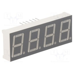 1 pcs x FORYARD - FYQ-5641AUHR-21 - Display: LED, 7-segment, 14.2mm, 0.56', No.char: 4, red, 30÷60mcd