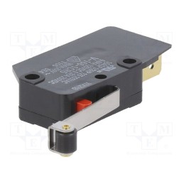 1 pcs x OMRON OCB - V1661C5R - Microswitch SNAP ACTION, 16A/250VAC, with lever (with roller)