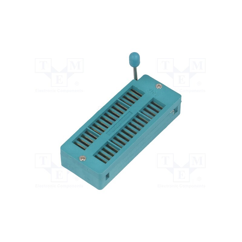 1 pcs x CONNFLY - DS1043-320G - Socket: integrated circuits, ZIF, DIP32, 7.62/15.24mm, THT, 50VDC