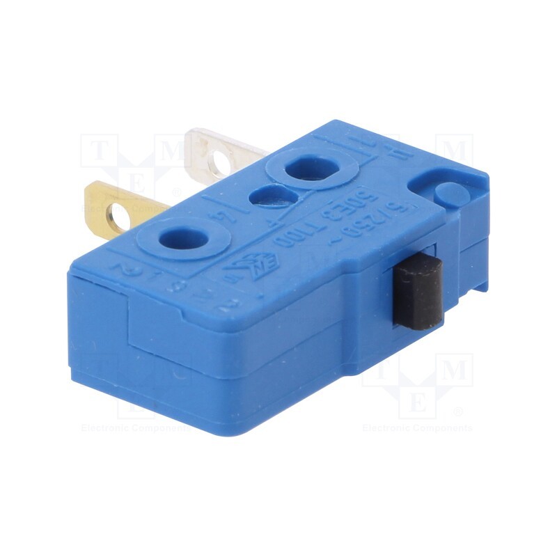 1 pcs x Marquardt - 01050.1122-00 - Microswitch SNAP ACTION, 5A/250VAC, without lever, SPDT, Pos: 2
