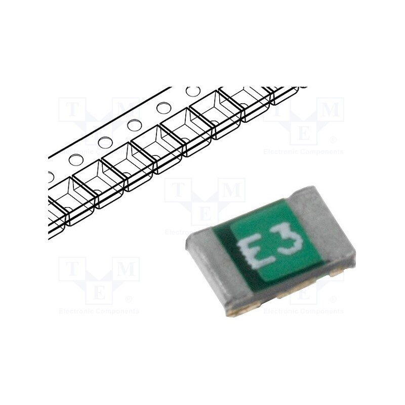 10 pcs x ECE - SR035-06 - Fuse: PTC polymer, 350mA, 0805