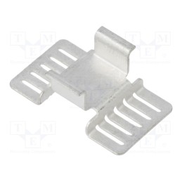 1 pcs x BOYD CORP - 7106DG - Heatsink: die-cut, U, TO263, L: 14.99mm, W: 9.52mm, H: 25.91mm, copper