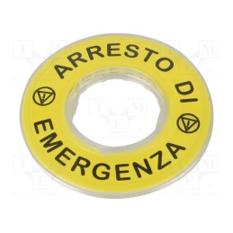 1 pcs x SCHNEIDER ELECTRIC - ZBY9620 - Label, Harmony XB4