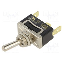 1 pcs x CANAL ELECTRONIC - T7A12A3B2H5R - Switch: toggle, Pos: 2, SPDT, ON-ON, 10A/250VAC, Toggle: round, 1.5kV