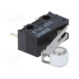 1 pcs x OMRON OCB - D2FFL2 - Microswitch SNAP ACTION, 3A/125VAC, SPDT, ON-(ON), Pos: 2, IP40