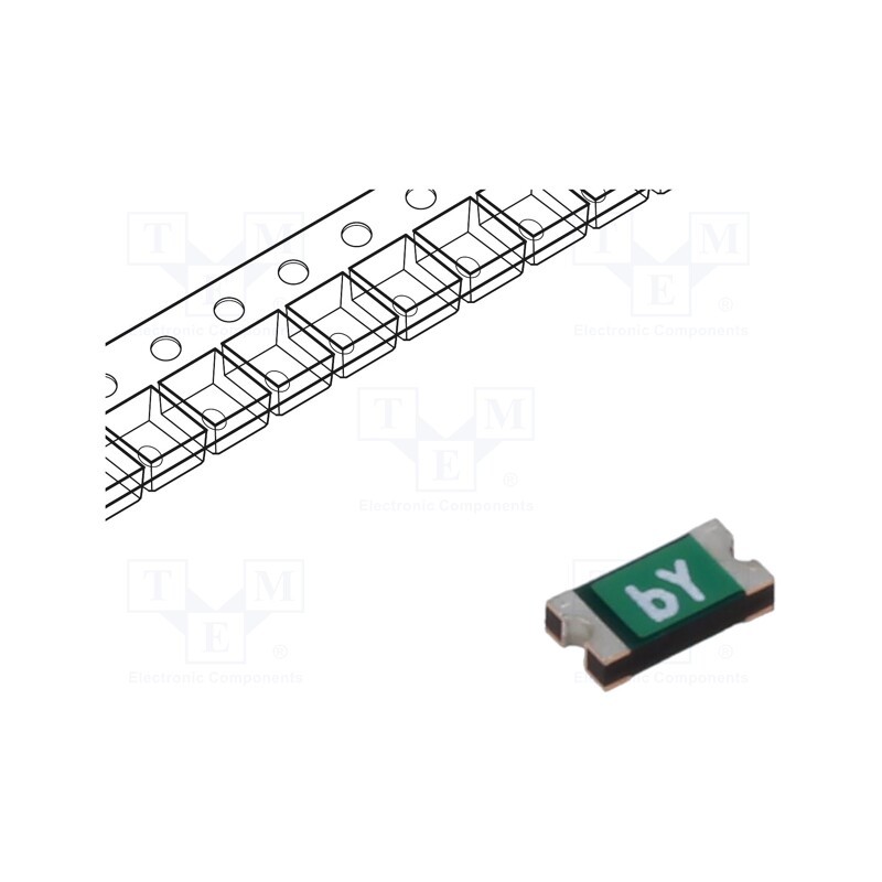 10 pcs x BEL FUSE - 0ZCJ0012FF2E - Fuse: PTC polymer, 120mA, Imax: 10A, 0ZCJ, 1206