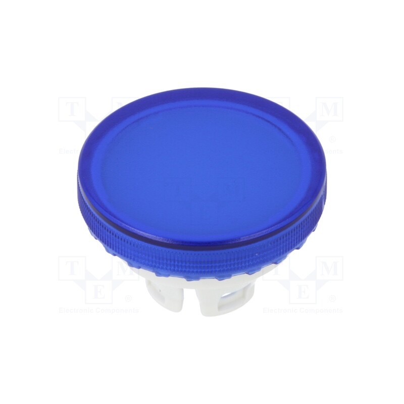 1 pcs x EAO - 84-7111.600 - Actuator lens, 22mm, 84, blue,transparent, plastic