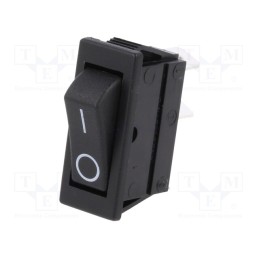 1 pcs x BULGIN - C1500BLAAA - ROCKER, SPST, Pos: 2, OFF-ON, 16A/250VAC, 30x11mm