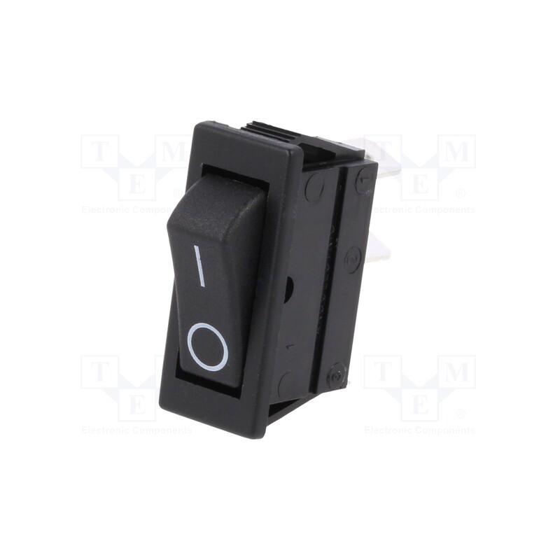 1 pcs x BULGIN - C1500BLAAA - ROCKER, SPST, Pos: 2, OFF-ON, 16A/250VAC, 30x11mm