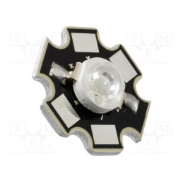 1 pcs x NTE Electronics - NTE30180-B - Power LED, STAR, blue, 120°, 750mA, 460÷470nm, Pmax: 3W, SMD, 3.4÷4V