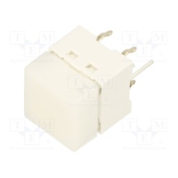 1 pcs x OMRON OCB - B3W9000G1N - Switch: keypad, Pos: 2, SPST-NO, 0.05A/24VDC, green, THT, 1.57N, IP00