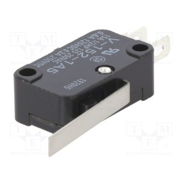 1 pcs x OMRON OCB - V1521A5 - Microswitch SNAP ACTION, 15A/250VAC, with lever, SPDT, ON-(ON)
