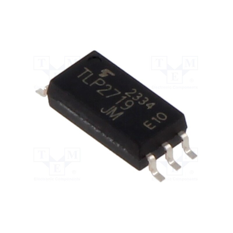 1 pcs x TOSHIBA - TLP2719(E(O - Optocoupler, SMD, Ch: 1, OUT: open collector, Uinsul: 5kV, SO6
