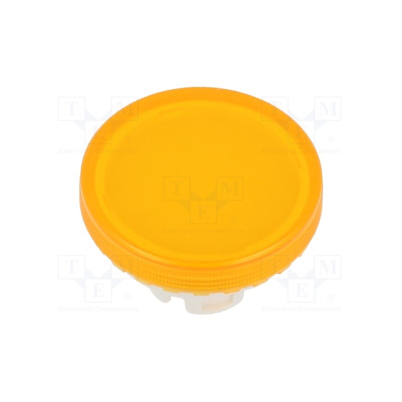 1 pcs x EAO - 84-7111.400 - Actuator lens, 22mm, 84, transparent,yellow, plastic