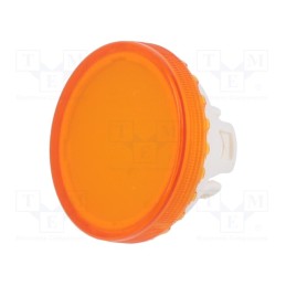 1 pcs x EAO - 84-7111.300 - Actuator lens, 22mm, 84, orange,transparent, plastic