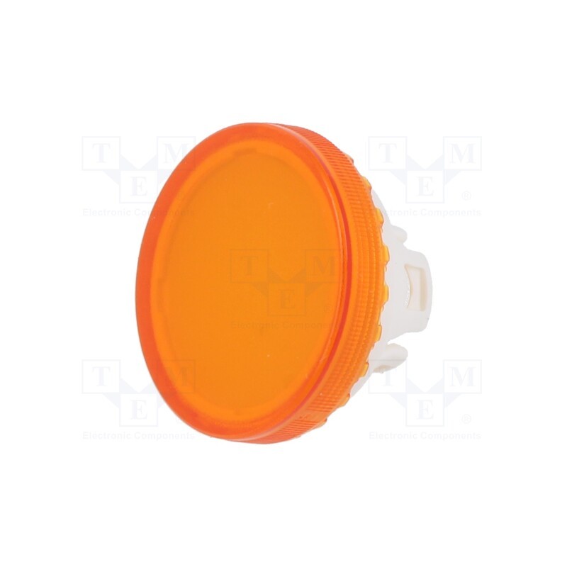 1 pcs x EAO - 84-7111.300 - Actuator lens, 22mm, 84, orange,transparent, plastic