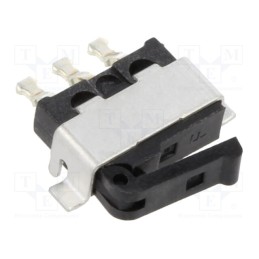 1 pcs x C&K - MDS6500AL02CL - Switch: detecting, Pos: 2, SPDT, 0.3A/30VDC, Leads: for PCB,angled