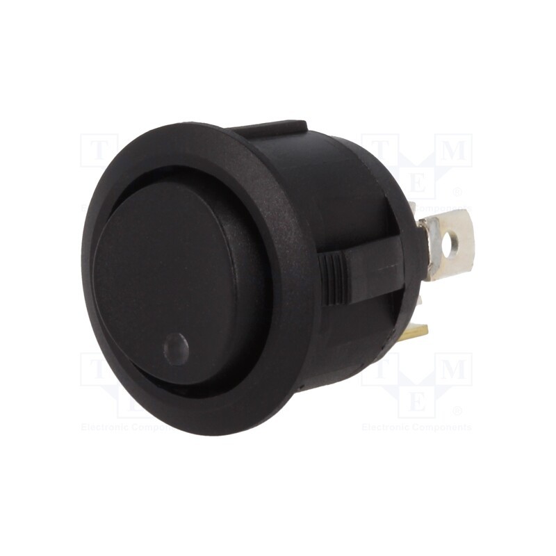 1 pcs x SCI - R13-112DL-02-BNGR - ROCKER, SP3T, Pos: 3, ON-OFF-ON, 20A/14VDC, black, LED,point, 14V